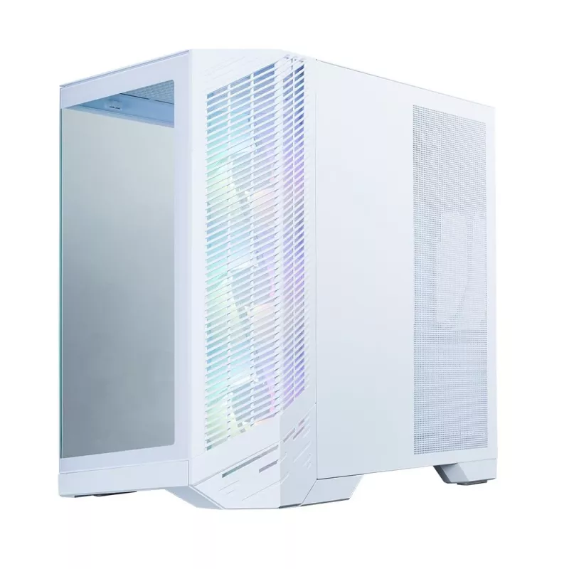 Zalman D50 caja de PC ATX Mid Tower, 3x 120mm ventiladores, blanco