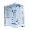 Zalman D50 caja de PC ATX Mid Tower, 3x 120mm ventiladores, blanco