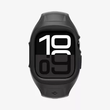Spigen Liquid Air Pro – funda con correa para Apple Watch Ultra 49 mm (negro)