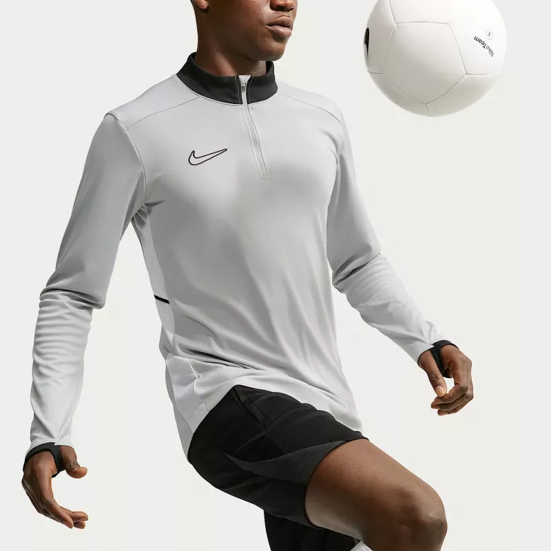 Nike Dri-Fit Academy 25 Drill Top Sudadera hombre gris FZ9767 012 M
