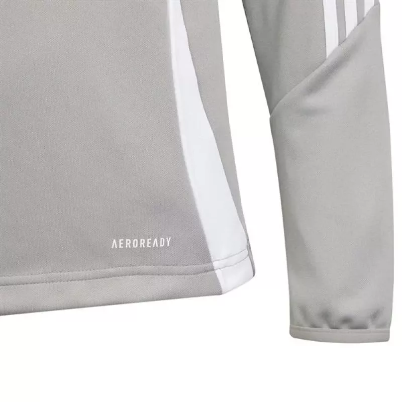 adidas Tiro 24 camiseta de entrenamiento niños sudadera gris IR9363 116cm