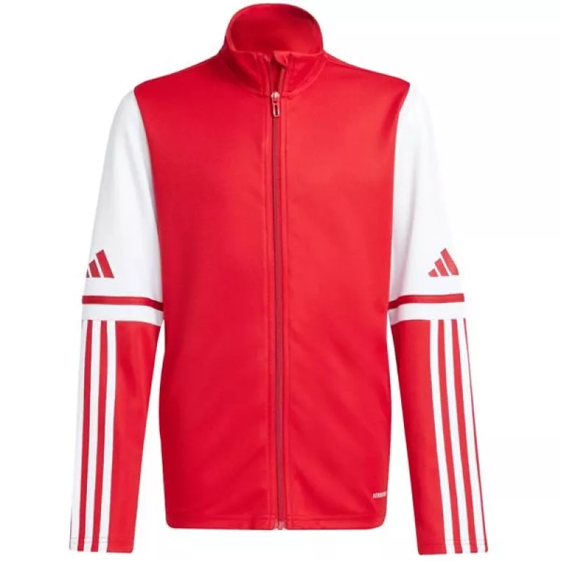 adidas Squadra 25 sudadera de entrenamiento para niños rojo JD4797 128cm
