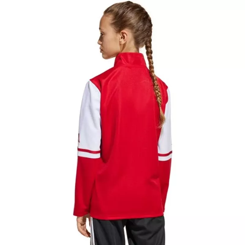 adidas Squadra 25 sudadera de entrenamiento para niños rojo JD4797 128cm