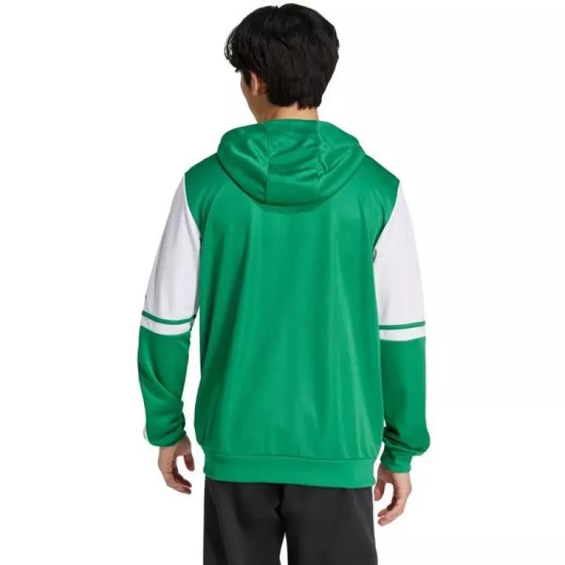 adidas Squadra 25 Hoody sudadera hombre verde y blanco JP3164 S