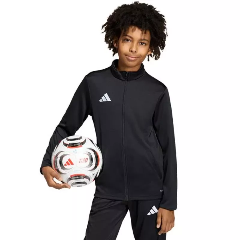 Sudadera de entrenamiento adidas Entrada 26 para niños negra JZ6608 140cm