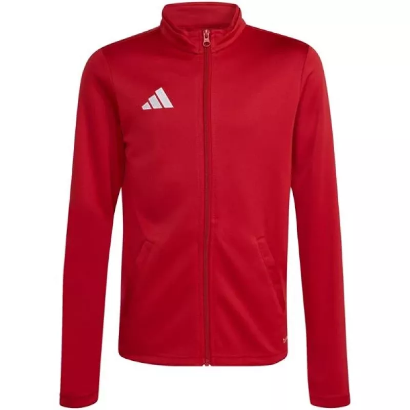 Chaqueta de entrenamiento adidas Entrada 26 para niños roja JZ6612 140cm