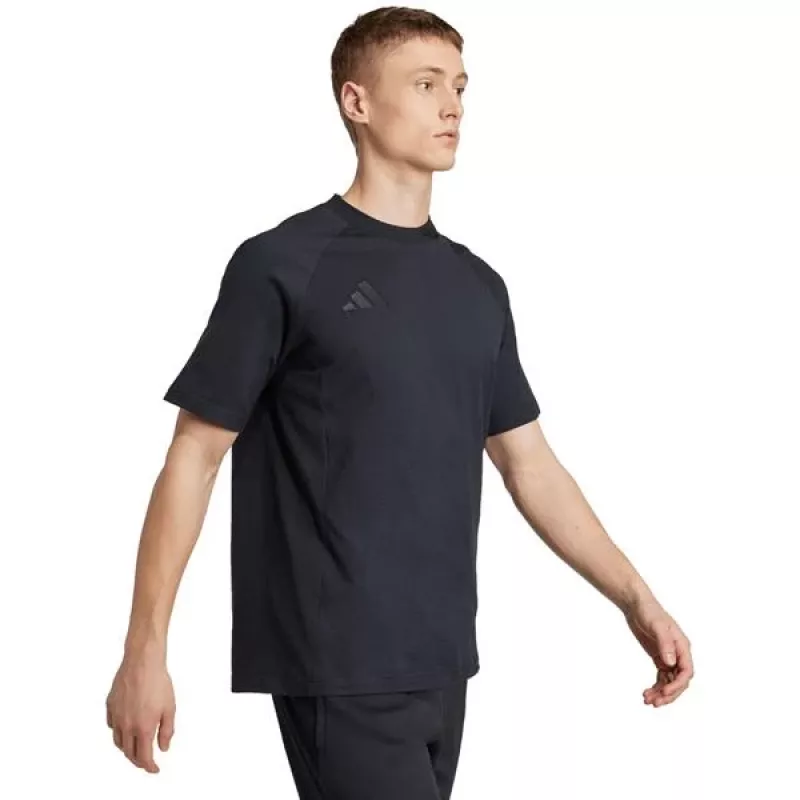 Camiseta adidas Tiro 25 Tee Travel hombre negra JY5948 XL