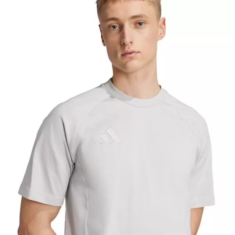 Camiseta adidas Tiro 25 Tee Travel hombre gris JY5947 2XL