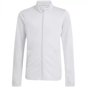 Sudadera de entrenamiento adidas Entrada 26 para niños gris claro JZ6610 116cm