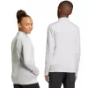 Sudadera de entrenamiento adidas Entrada 26 para niños gris claro JZ6610 116cm