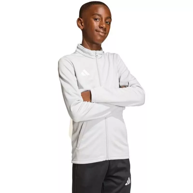 Chaqueta de entrenamiento Entrada 26 Track para niños adidas gris claro JZ6610 152cm