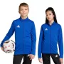 Sudadera Entrada 26 Track para niños adidas azul JZ6607 116cm