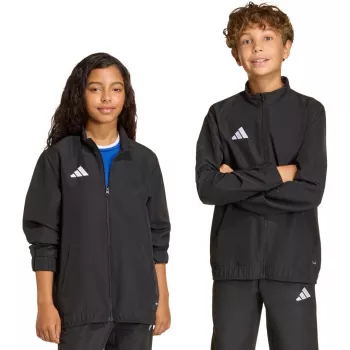 Sudadera de presentación adidas Entrada 26 para niños negra JZ6614 152cm