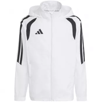 Chaqueta cortavientos adidas Tiro 26 League niños blanco JY9722 140cm