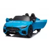 Coche a batería Mercedes AMG SL63 pintado en azul