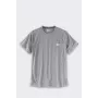 Camiseta Carhartt Force Mid Pocket gris jaspeado