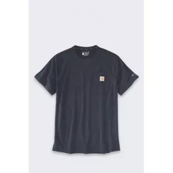 Camiseta Carhartt Force Midweight con bolsillo azul marino