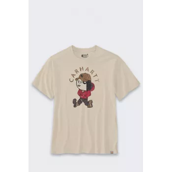 Camiseta Carhartt Light Jac Graphic color oat milk
