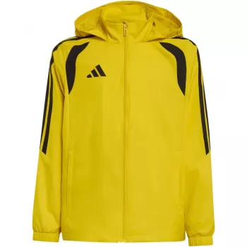 Chaqueta cortavientos adidas Tiro 26 League niños amarillo KT2425 164cm