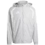 Chaqueta cortavientos adidas Tiro 26 League niños gris KT2426 164cm