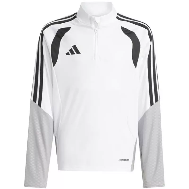 adidas Tiro 26 Competition Training Top sudadera niños blanco-gris KA7577 164cm