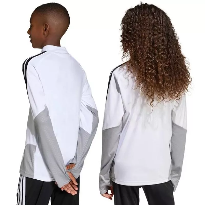 adidas Tiro 26 Competition Training Top sudadera niños blanco-gris KA7577 164cm