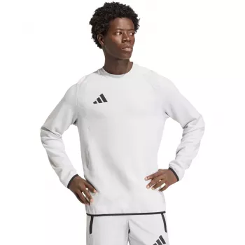 adidas Tiro 26 Travel Crew sudadera hombre gris claro KD3323 L