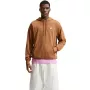 Sudadera con capucha Nike Club FT PO hombre marrón claro FN3866 270 2XL
