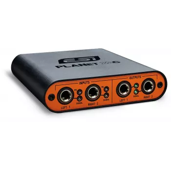 Interfaz de audio ESI planet22c Dante 2x2