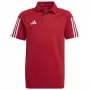 Camiseta niño adidas Tiro 23 Competition Cotton Polo rojo HI4715 152cm
