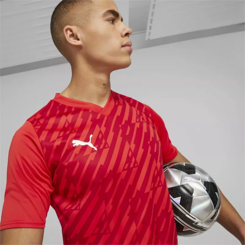 Camiseta hombre Puma teamULTIMATE rojo 705371 01 M