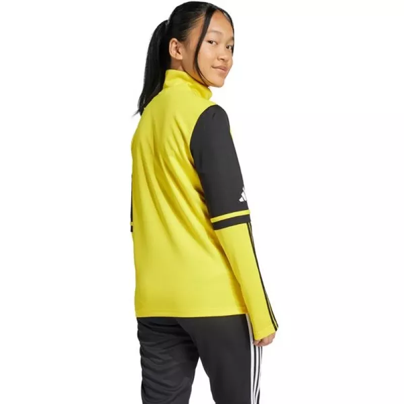 Sudadera de entrenamiento adidas Squadra 25 para niños amarilla JP3395 152cm