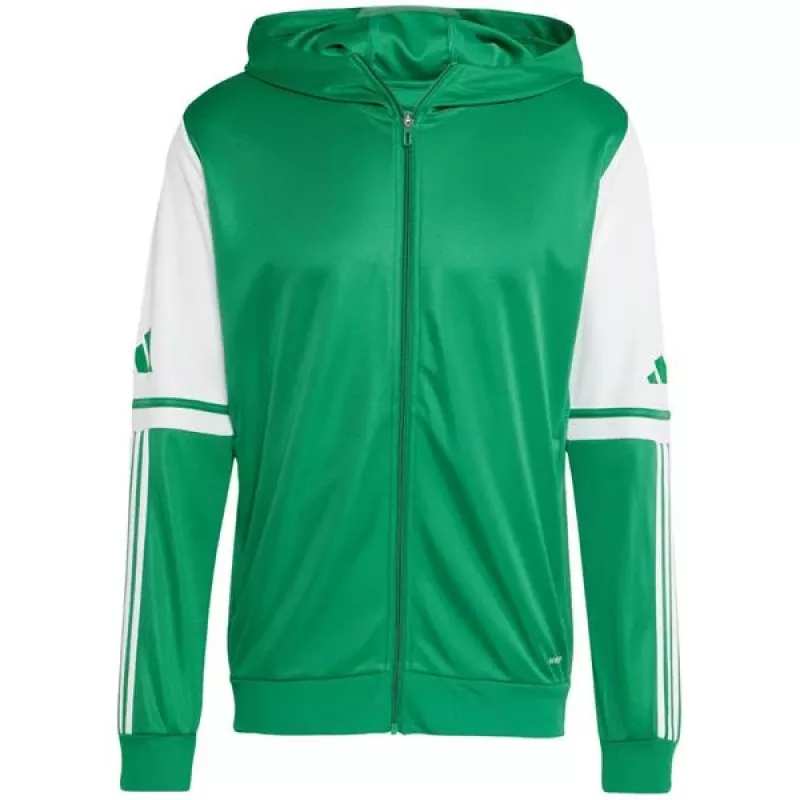 Sudadera con capucha adidas Squadra 25 hombre verde y blanco JP3164 M