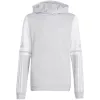 Sudadera con capucha adidas Squadra 25 niños gris JD4808 152cm