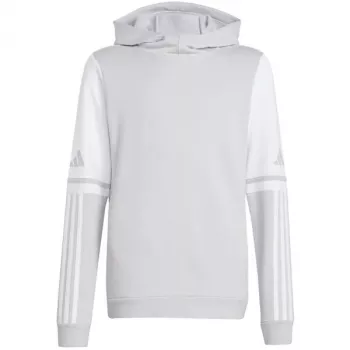 Sudadera con capucha adidas Squadra 25 niños gris JD4808 152cm
