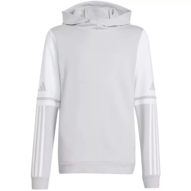 Sudadera con capucha adidas Squadra 25 niños gris JD4808 152cm