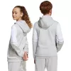 Sudadera con capucha adidas Squadra 25 niños gris JD4808 152cm