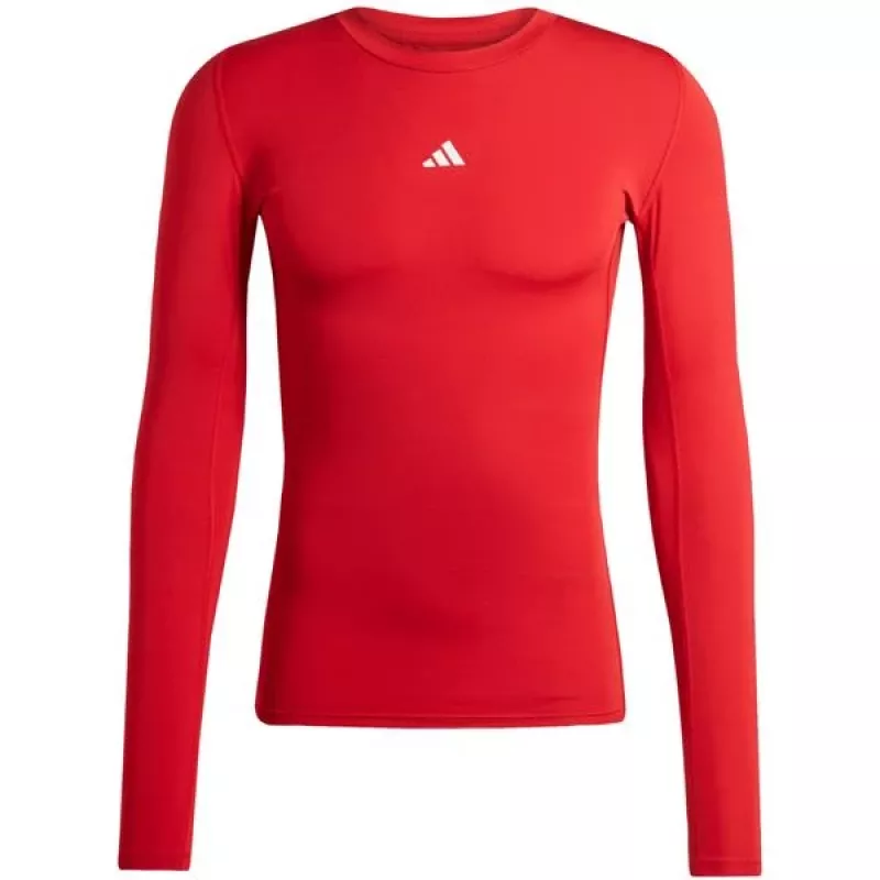Camiseta de manga larga adidas Techfit hombre roja JP2926 L
