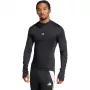 Camiseta de entrenamiento de manga larga adidas Techfit Cold.Rdy hombre negra JL5623 S