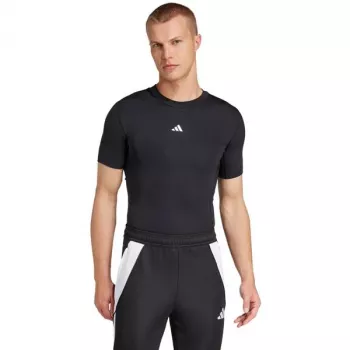 Camiseta de manga corta adidas Techfit hombre negra JP4674 S