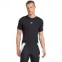 Camiseta de manga corta adidas Techfit hombre negra JP4674 S