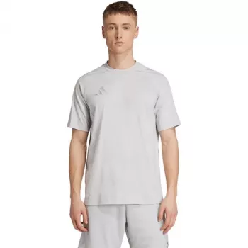 Camiseta hombre adidas Tiro 25 Tee Travel gris JY5947 L