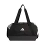 adidas Tiro Duffle bolsa pequeña con compartimento inferior negro JY7939