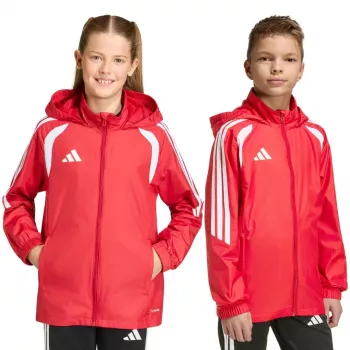 adidas Tiro 26 League cortavientos chaqueta niños rojo JY9724 152cm