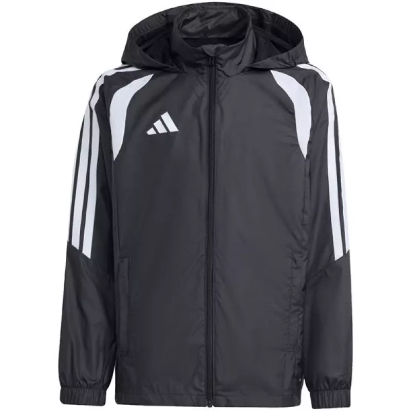 Chaqueta cortavientos adidas Tiro 26 League niños negra JY9726 140cm