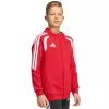 Sudadera con capucha niños adidas Tiro 26 League con cremallera completa roja KF9101 164cm