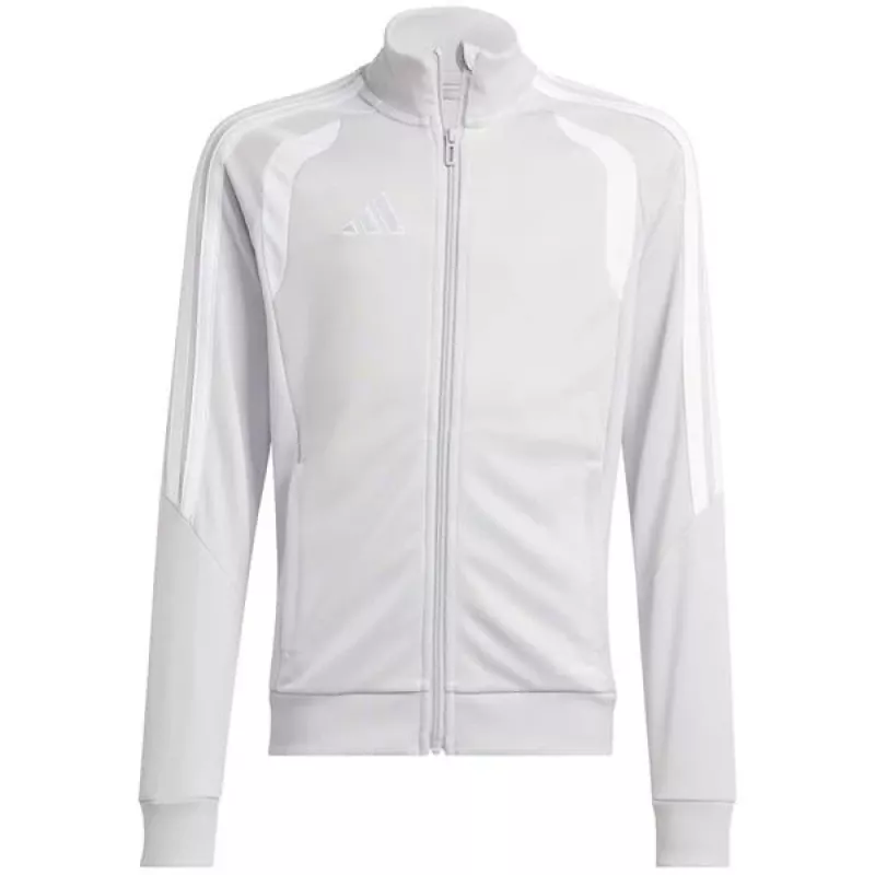 Sudadera niños adidas Tiro 26 League Training gris claro JY7198 140cm