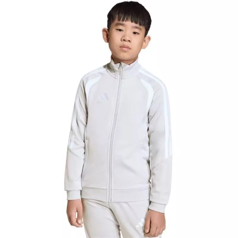 Sudadera niños adidas Tiro 26 League Training gris claro JY7198 140cm