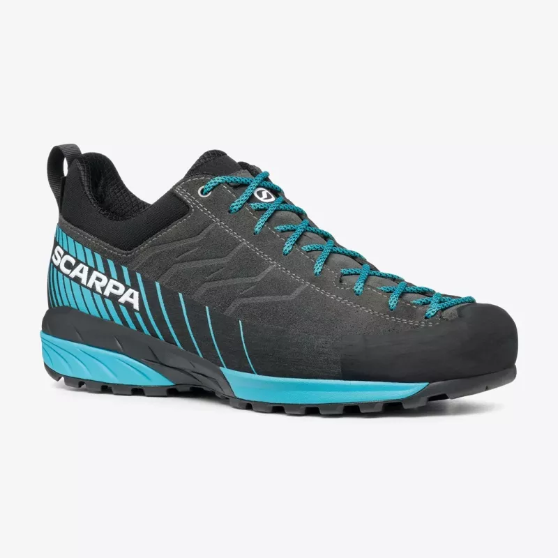 Scarpa Mescalito GTX zapatos de aproximación - shark/azure talla: 46_5