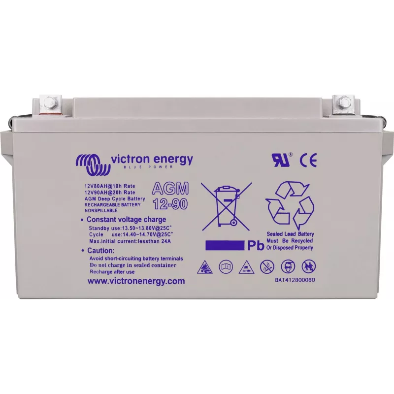 Victron Energy BAT412800104 batería GEL de ciclo profundo 12V 90Ah